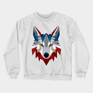 American wolf Crewneck Sweatshirt